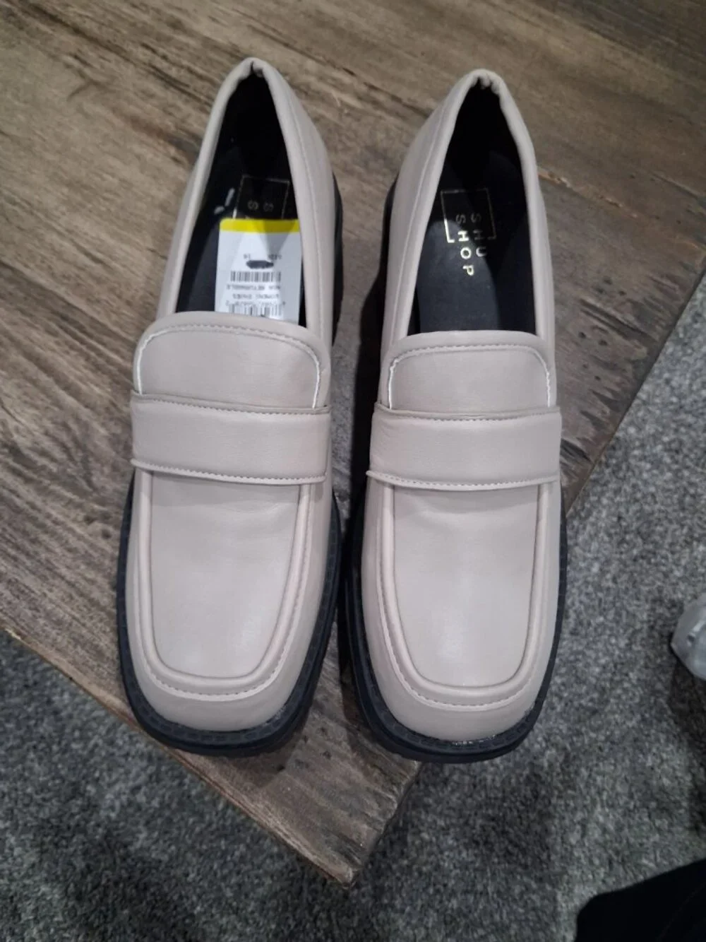 SHU SHOP Tahiti Loafers – Taupe – Size 10 (BNWT)